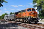 BNSF 6842 Geometry Train with BNSF 88 "Atchison" and BNSF 87 "Skagit River"